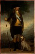 Francisco de Goya Charles IV as a huntsman Spain oil painting artist